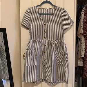 Shein Button Up Dress